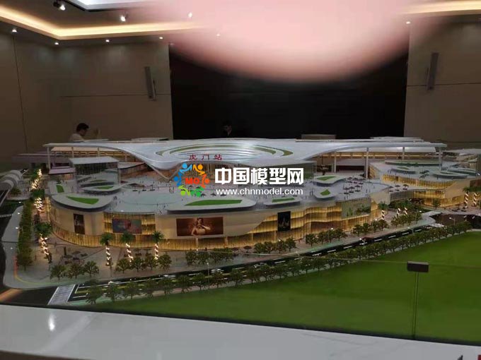 虎門高鐵站沙盤模型