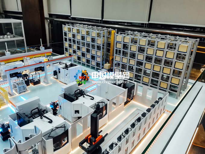 機(jī)器人生產(chǎn)線模型