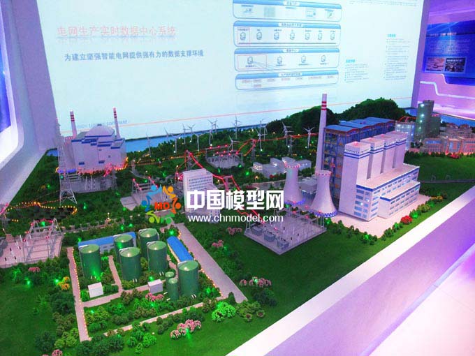 智慧電網沙盤模型，智能電網模型