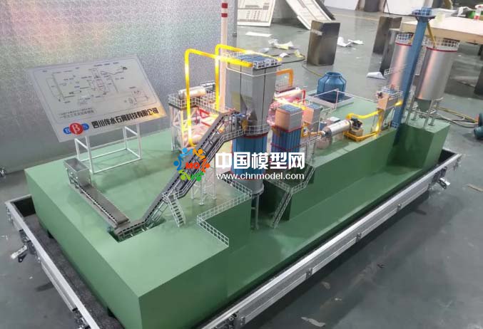 石膏生產(chǎn)線模型