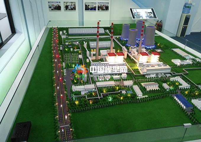 博華電熱電廠模型