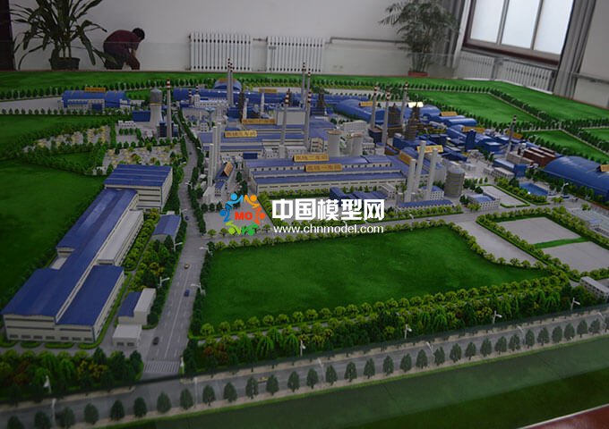 國內部分鋼鐵廠沙盤模型