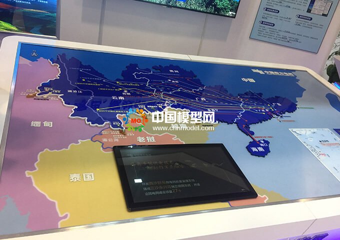 最新電網沙盤模型