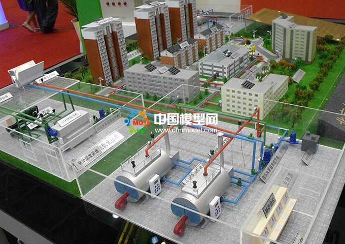 供熱系統模型，采暖系統模型