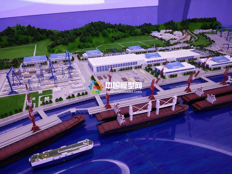 海運重工沙盤模型，海工裝備修造模型