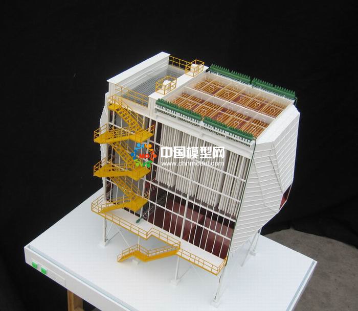 布袋除塵器沙盤模型,電除塵器沙盤模型