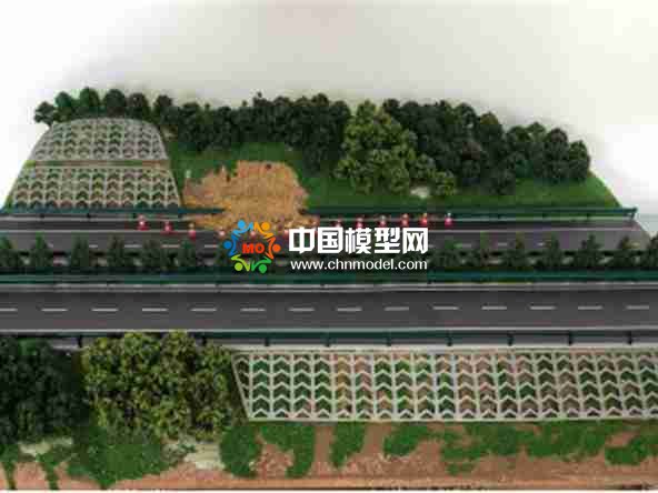 道路橋梁隧道養護沙盤模型