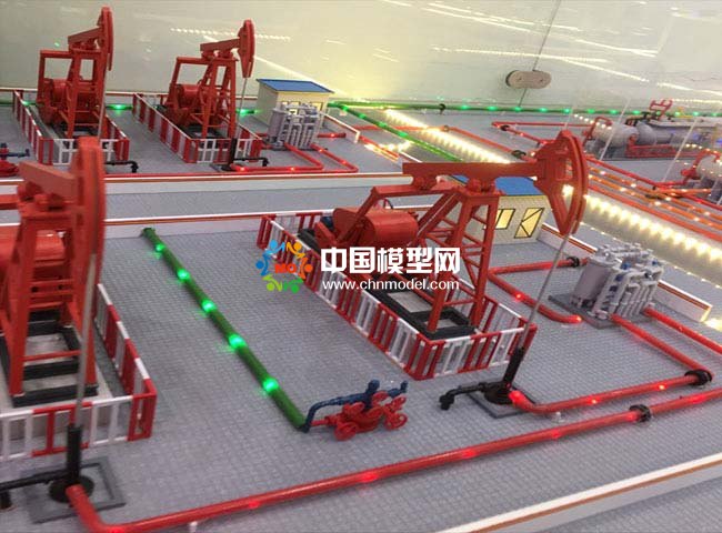 石油儲運油氣集輸系統(tǒng)沙盤模型
