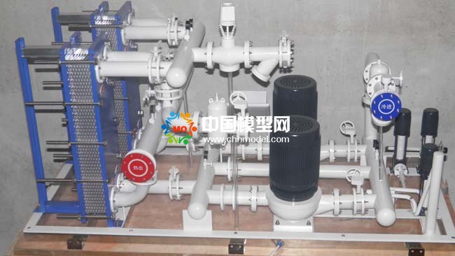 供暖系統沙盤模型