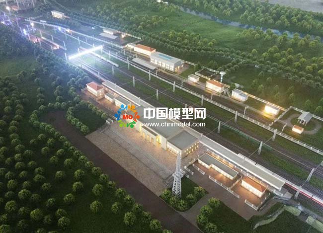 軌道電力調度自動化沙盤模型