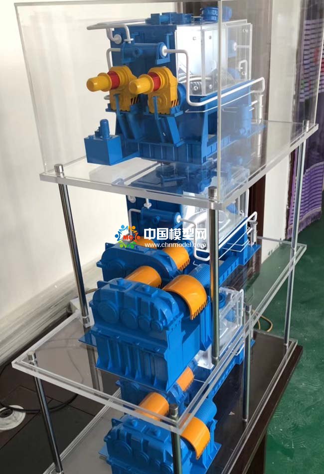 高效預熱混捏冷卻系統模型