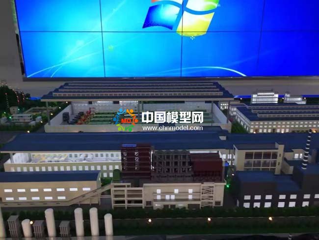 天能集團智能沙盤模型