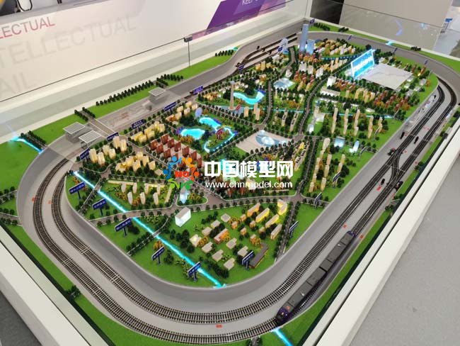 智慧軌道交通沙盤模型