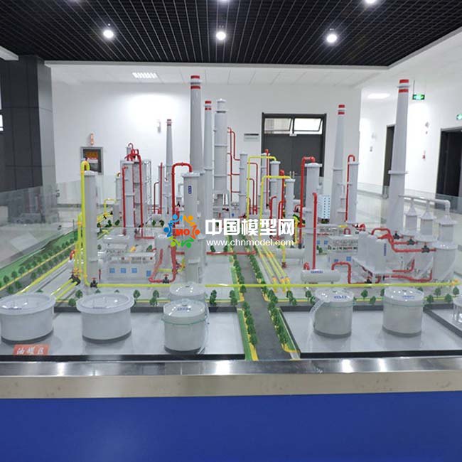 煉油廠石化沙盤模型