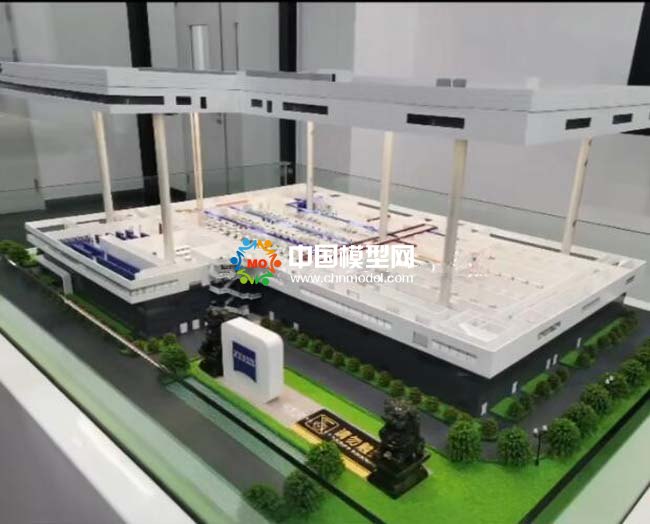 卡爾蔡司光學生產流水線沙盤模型