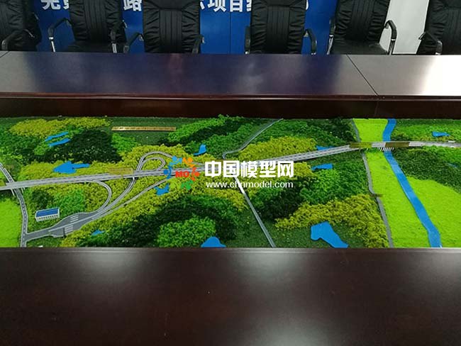 高速公路建設沙盤模型集錦