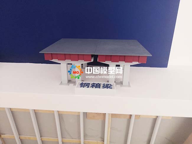 橋梁預制梁施工工藝沙盤模型