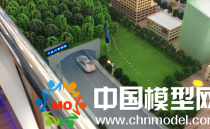 中韻物流園沙盤模型，物流園動態演示沙盤模型