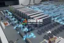 智能汽車生產(chǎn)線沙盤(pán)模型，智慧物流沙盤(pán)模型