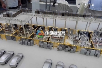 自動(dòng)化汽車生產(chǎn)線沙盤(pán)模型