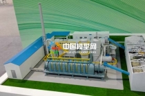 污染土壤修復(fù)沙盤模型，污泥處理模型