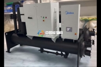 模塊式水冷式冷水機模型，工業制冷設備模型