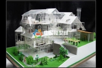 建筑模型工藝復雜，根據(jù)不同用途選定方案