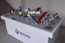 砂石生產線模型，碎石生產線模型