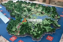 天然氣管網布局沙盤模型