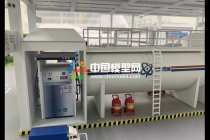 充氣站模型,充電站模型,能源站模型